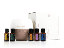 Load image into Gallery viewer, Doterra Emotional Wellness Starter Pack Kit of 5 Oils + Diffuser + Free Post