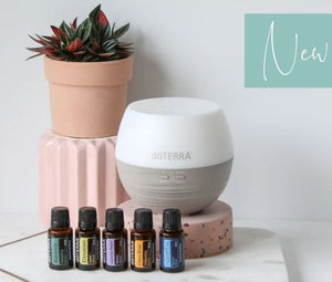 Doterra Emotional Wellness Starter Pack Kit of 5 Oils + Diffuser + Free Post