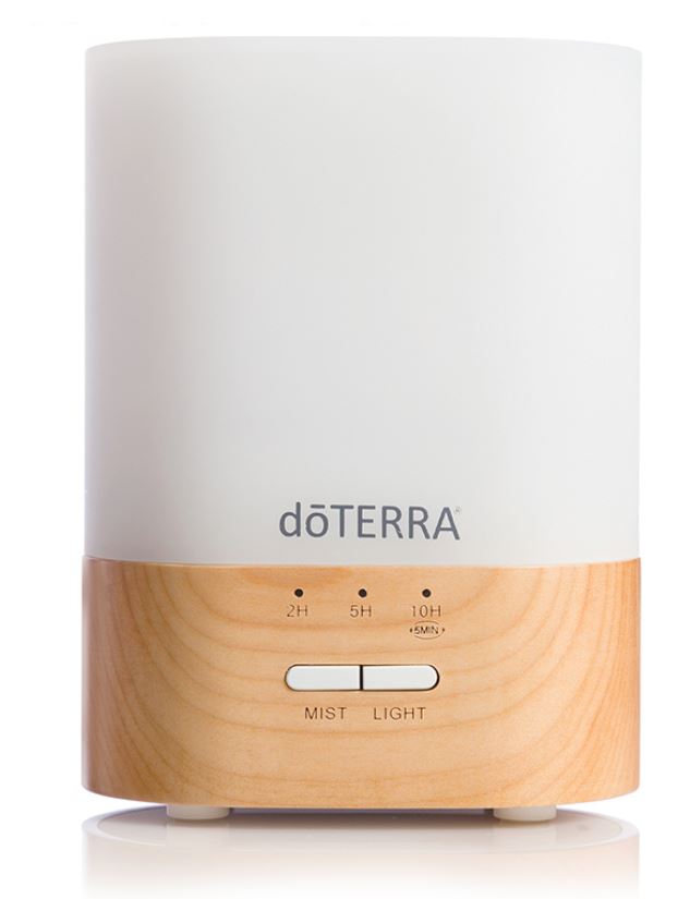 Doterra Lumo Aromatherapy Diffuser Wood design Diffuser 10 hours ...